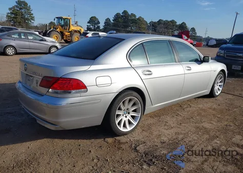 2006 BMW 750Li z USA, uszkodzony, nr VIN WBAHN83536DT39120